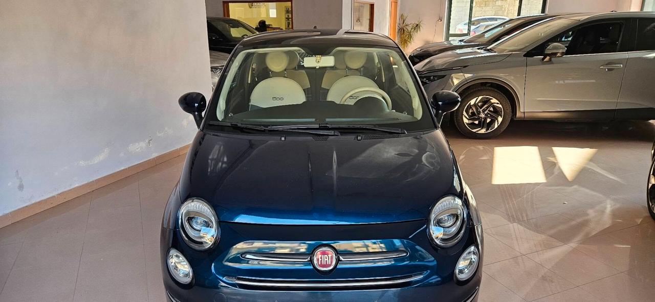 Fiat 500 1.2 Lounge (4 Cilindri) Tetto Panorama Genn 2020