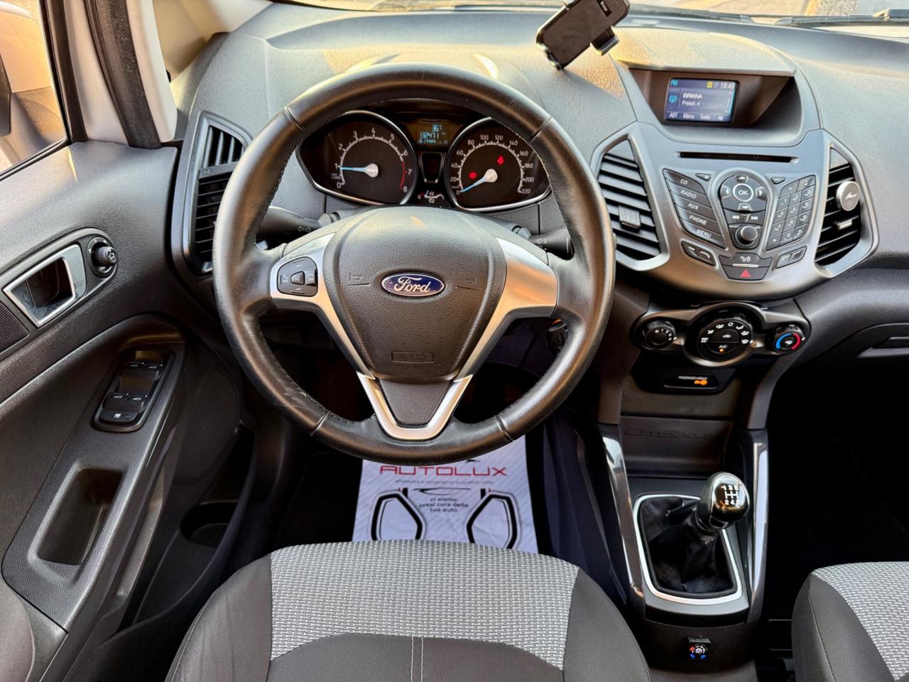 Ford EcoSport 1.5 110 CV GPL 2017 OK NEOPATENTATI