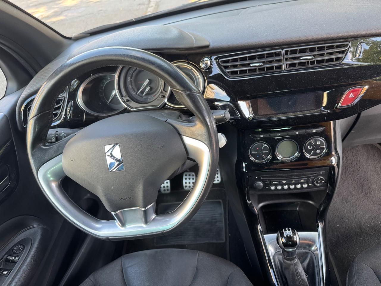 DS 3 1.2 VTi 82 GPL JUST BLACK neopaten garanzia 12 m