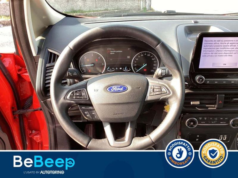 Ford EcoSport 1.5 ECOBLUE TITANIUM S&S 95CV MY20.25