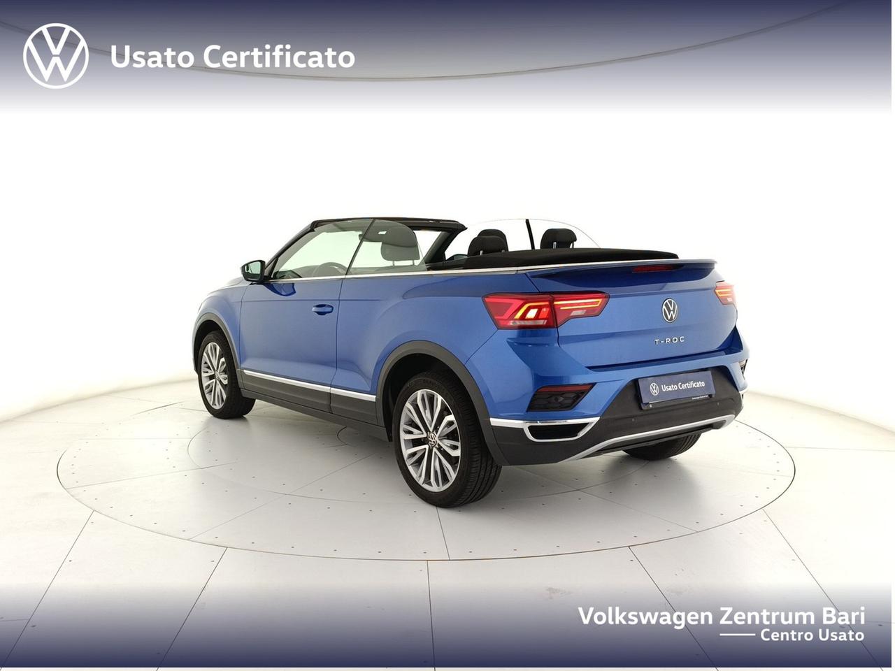 Volkswagen T-Roc cabriolet 1.0 tsi style 115cv