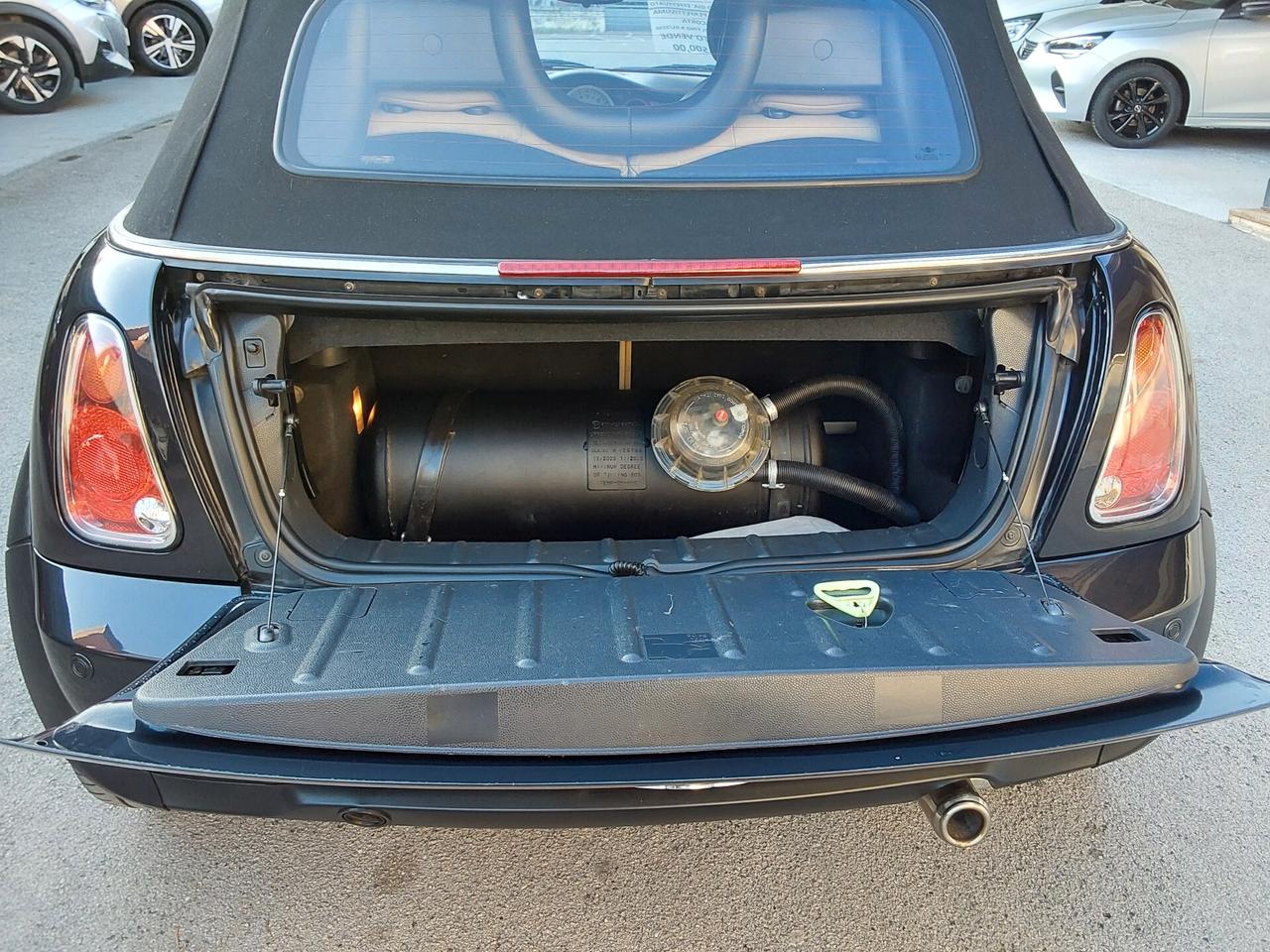 Mini 1.6 110 CV Cooper Cabrio GPL Cambio Automatico
