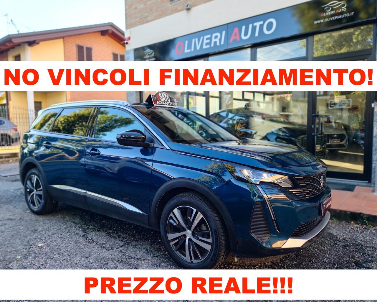Peugeot 5008 130cv Allure Pack 7 posti PREZZO VERO