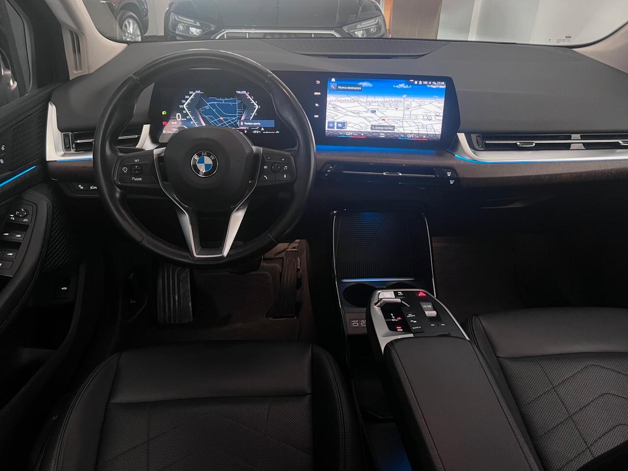 Bmw 218 d 150cv A.T. Active Tourer Luxury auto LED/PELLE/LUCI PERFETTA!!