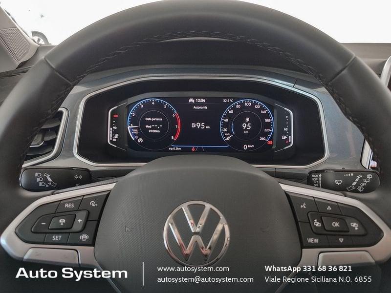 Volkswagen T-Roc T-Roc 1.0 tsi Style 110cv