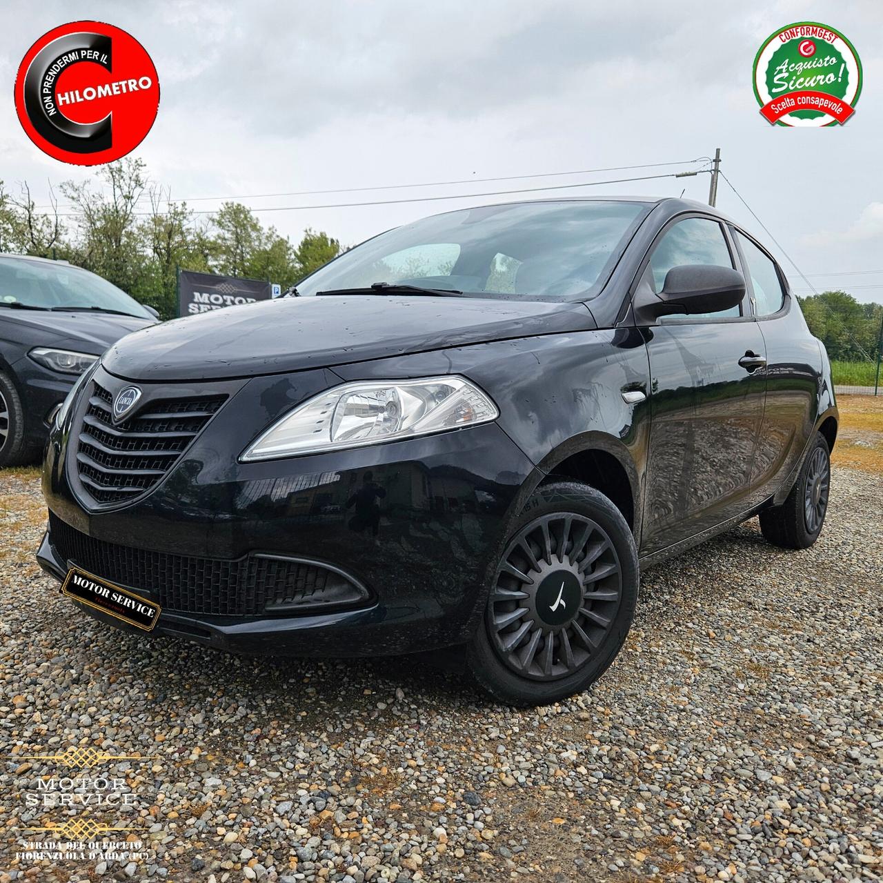 Lancia Ypsilon 1.2 69cv Elefantino km reali unipro da 89€ mese