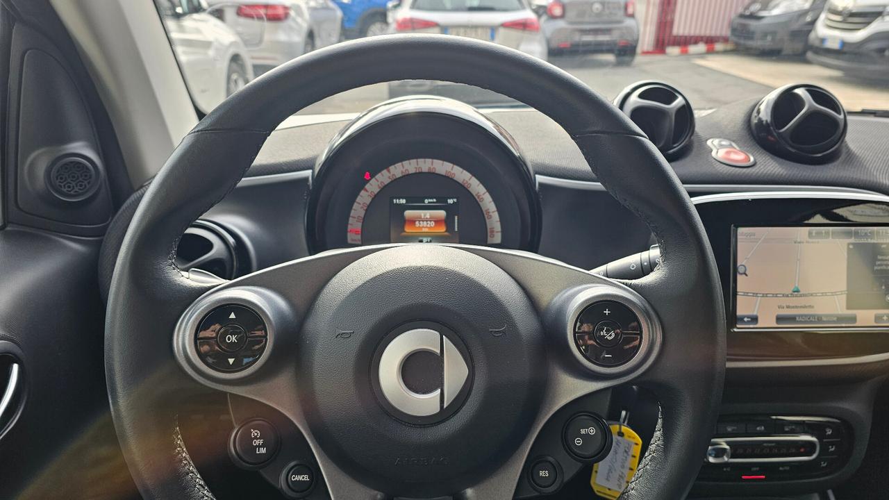 Smart ForTwo 90 0.9 Turbo twinamic Prime TAGL UFF NAV LED CERCHI 16