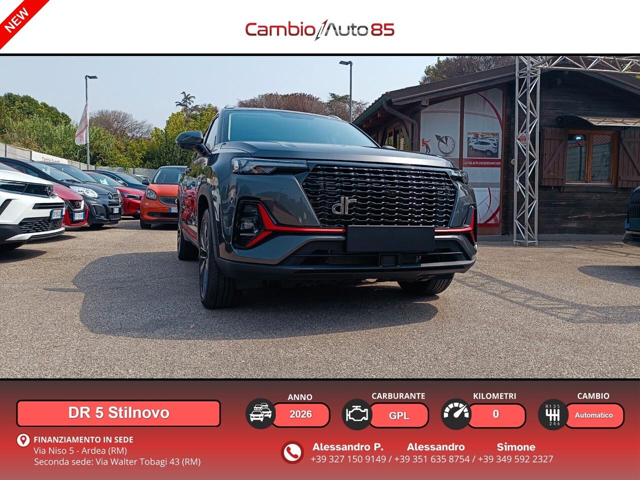 Dr 5 STILNOVO 1.5 Turbo CVT Bi-Fuel GPL