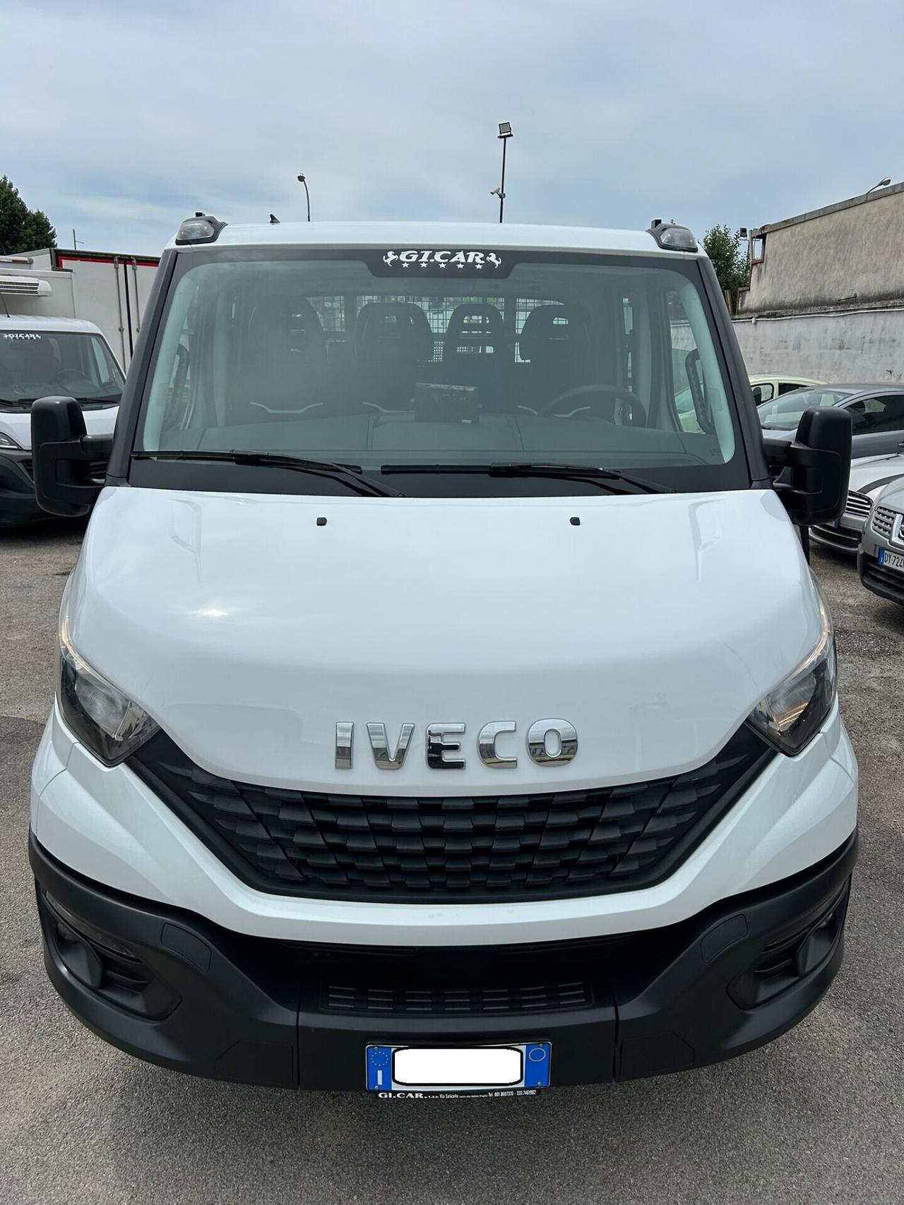 Iveco daily 35c14 anno 2021 doppia + cassone e.6