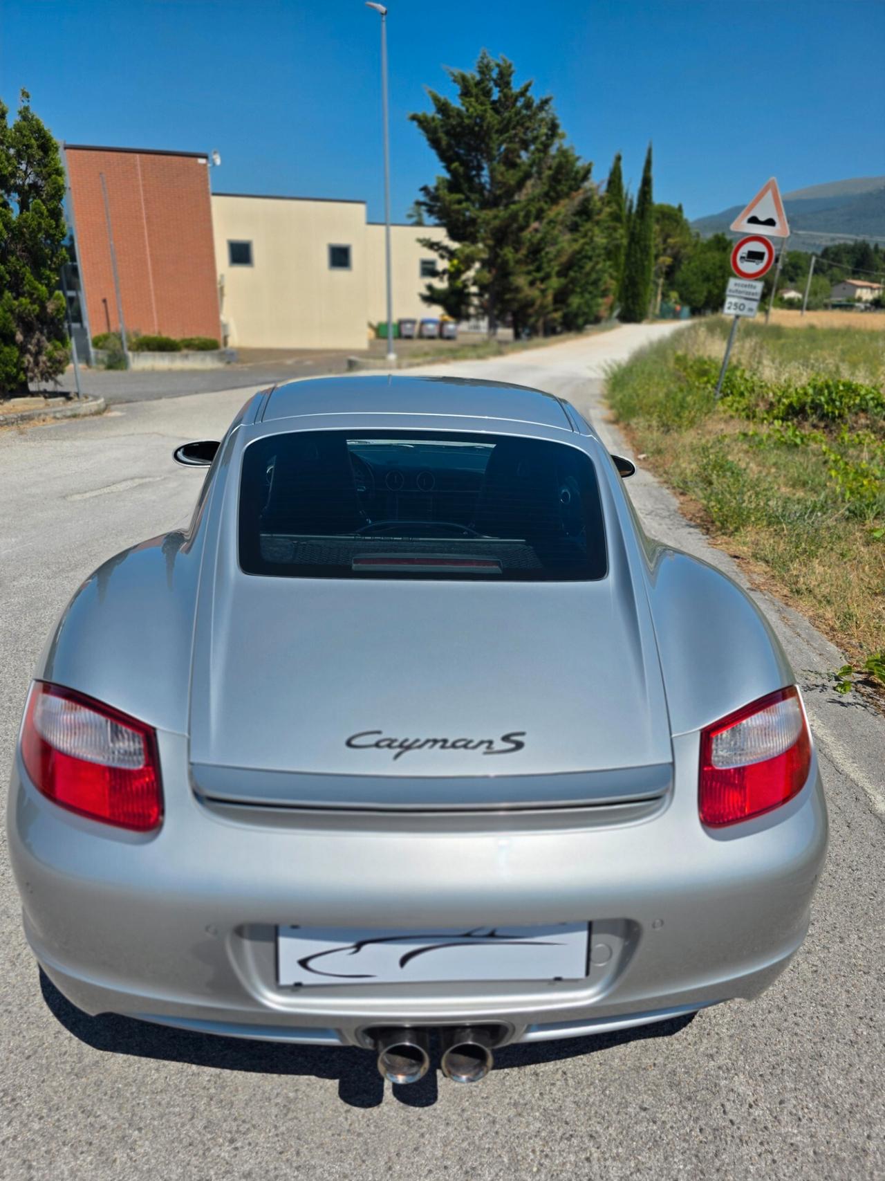 Porsche Cayman 3.4 S Book Service Asi Scarico sportivo