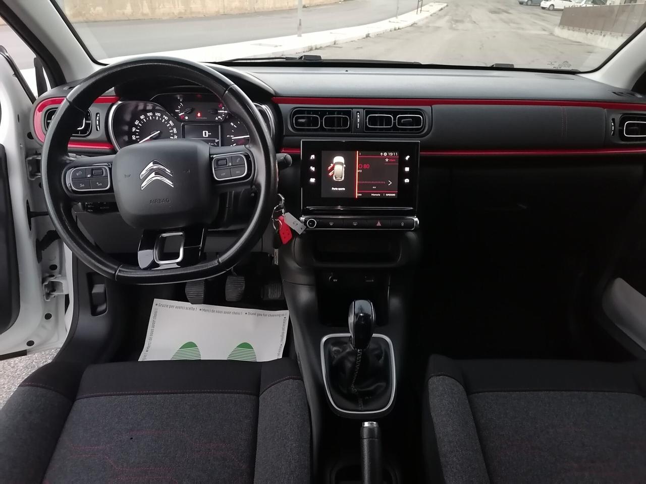 Citroen C3 1.2 benzina Shine NEOPATENTATI 2019