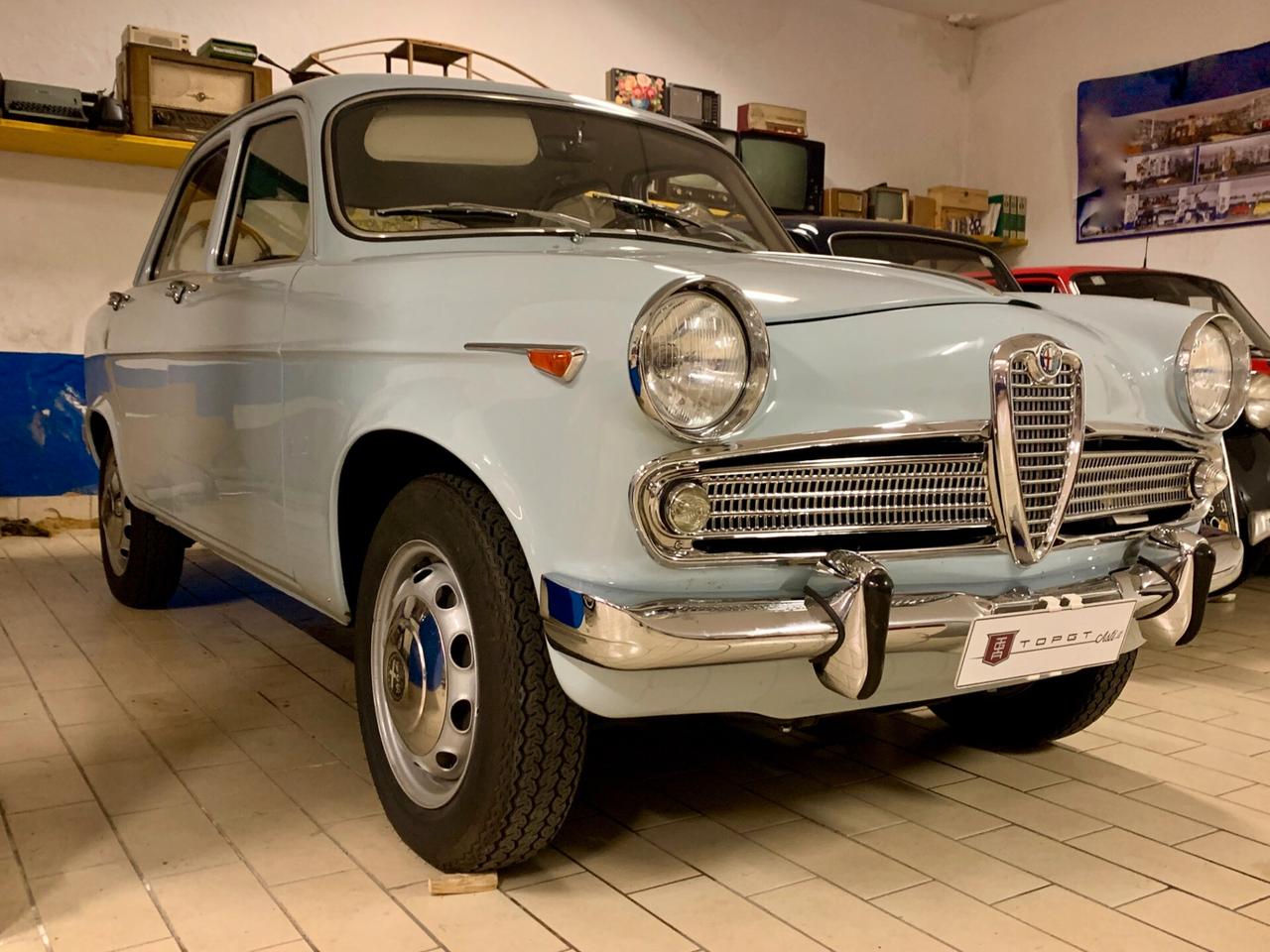 Alfa Romeo Giulietta Berlina 1.3TI 74cv, ASI ORO, COMPLETAMENTE RESTAURATA