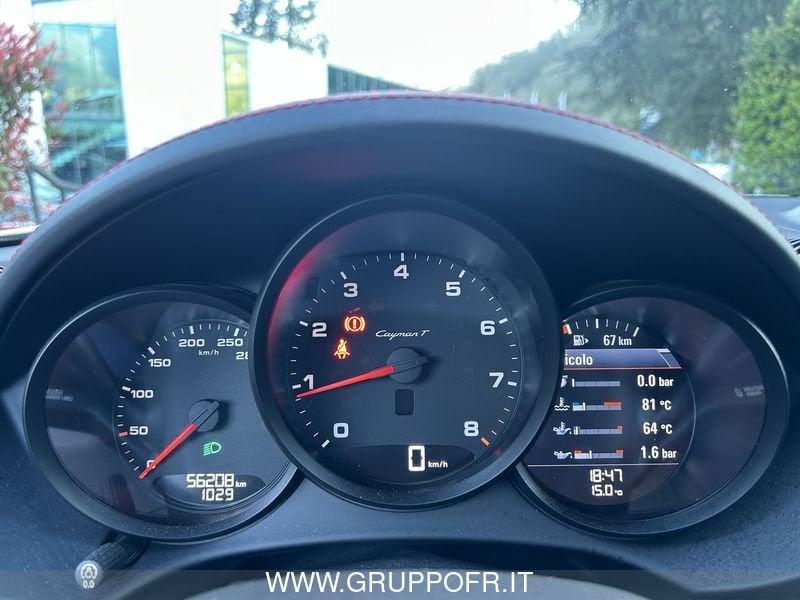 Porsche 718 2.0 Cayman T MANUALE - FULL