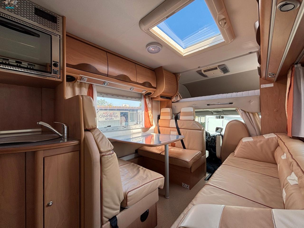 Bürstner A 747-2 ACTIVE - MANSARDATO CON AMPIO GARAGE PATENTE C