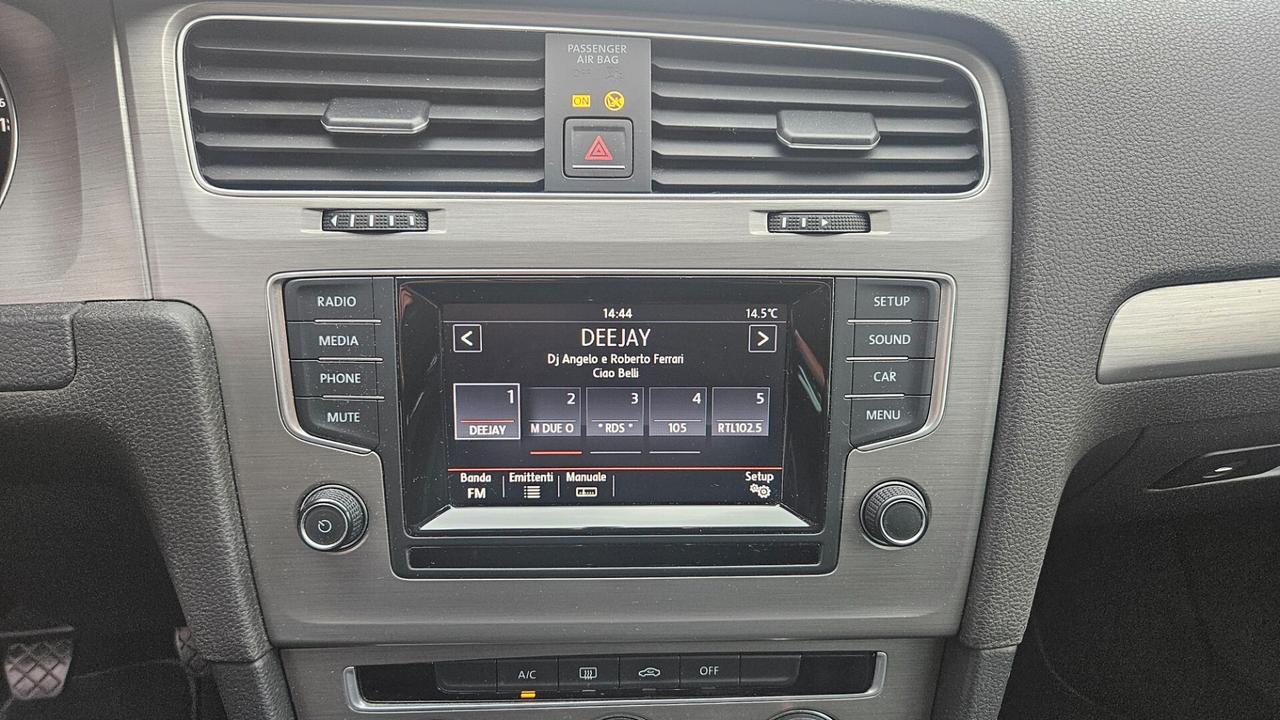 Volkswagen Golf Variant 1.6 tdi Comfortline 105CV CRUISE-SENSORI-