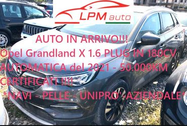 Opel Grandland 1.6 Hybrid Plug-in AUTOM*NO VINCOLI FINANZ*AZIENDALE UNIPRO