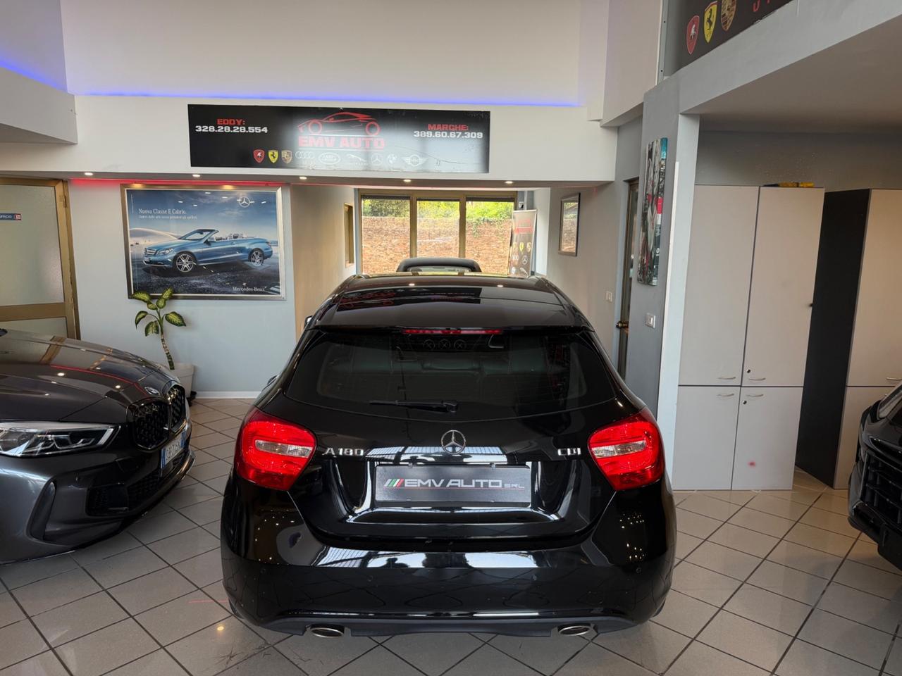 MERCEDES CLASSE A (W176) ('12'-'18') A 180 CDI AUTOMATIC DARK NIGHT EDITION (80 KW) Valore di listino: € 33534