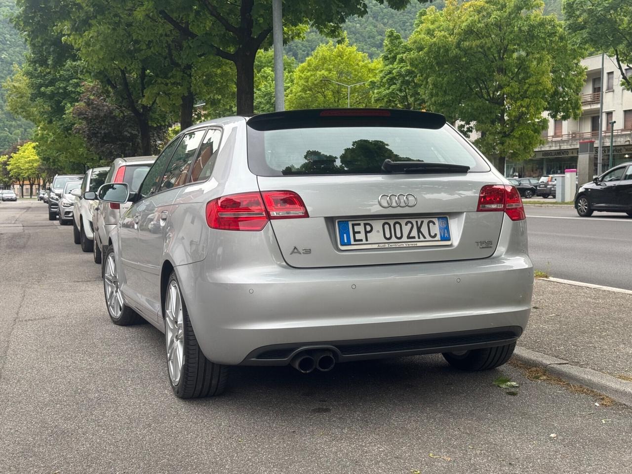 Audi A3 SPB 2.0 16V TFSI quattro S tronic S-line - CON TETTO APRIBILE - FULL OPTIONAL