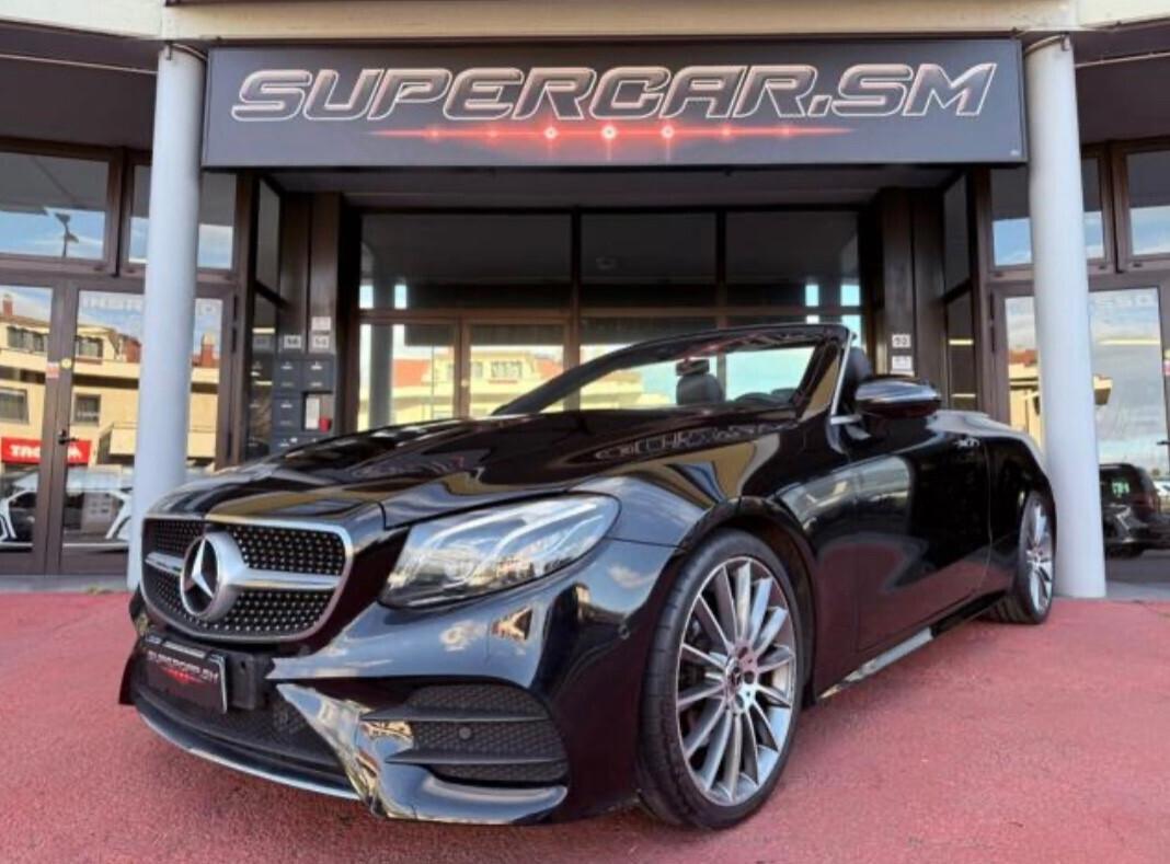MERCEDES-BENZ E 220 d Cabrio AMG 20 SEDILI VENTILATI PRONTA CONSEGNA!