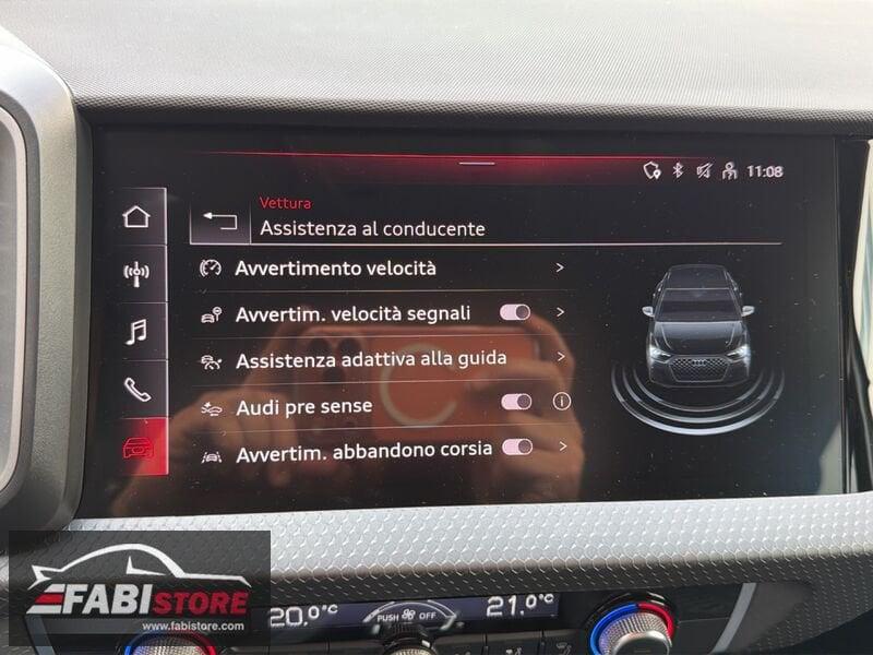 Audi A1 Sportback 35 TFSI 150 Cv S- Tronic S- Line - LED, Ad. Cruise, Sensori, Ruotino ecc