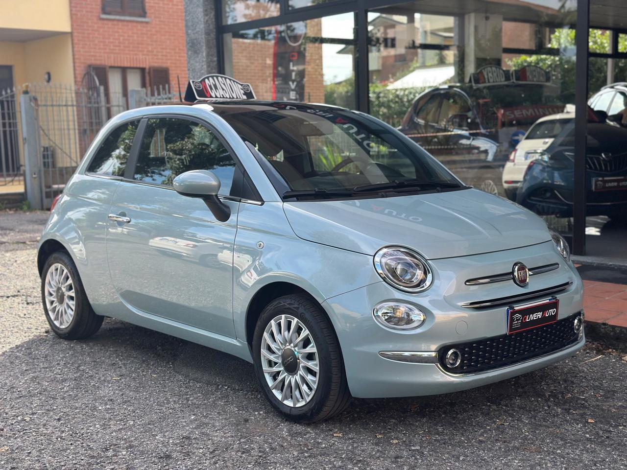 Fiat 500 Hybrid Clima Auto Tetto Pano PREZZO REALE!