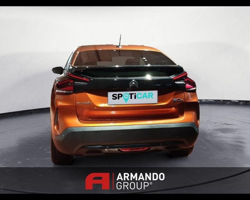 Citroën e-C4 motore elettrico 136 CV Shine