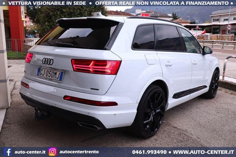 Audi Q7 50 TDI 3.0 quattro SLINE S-LINE 7POSTI GANCIO