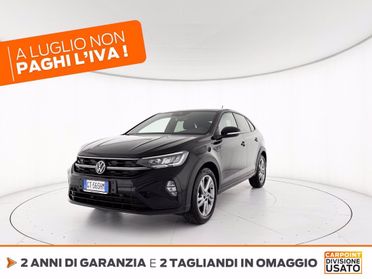 VOLKSWAGEN Taigo 1.0 tsi r-line 110cv del 2024