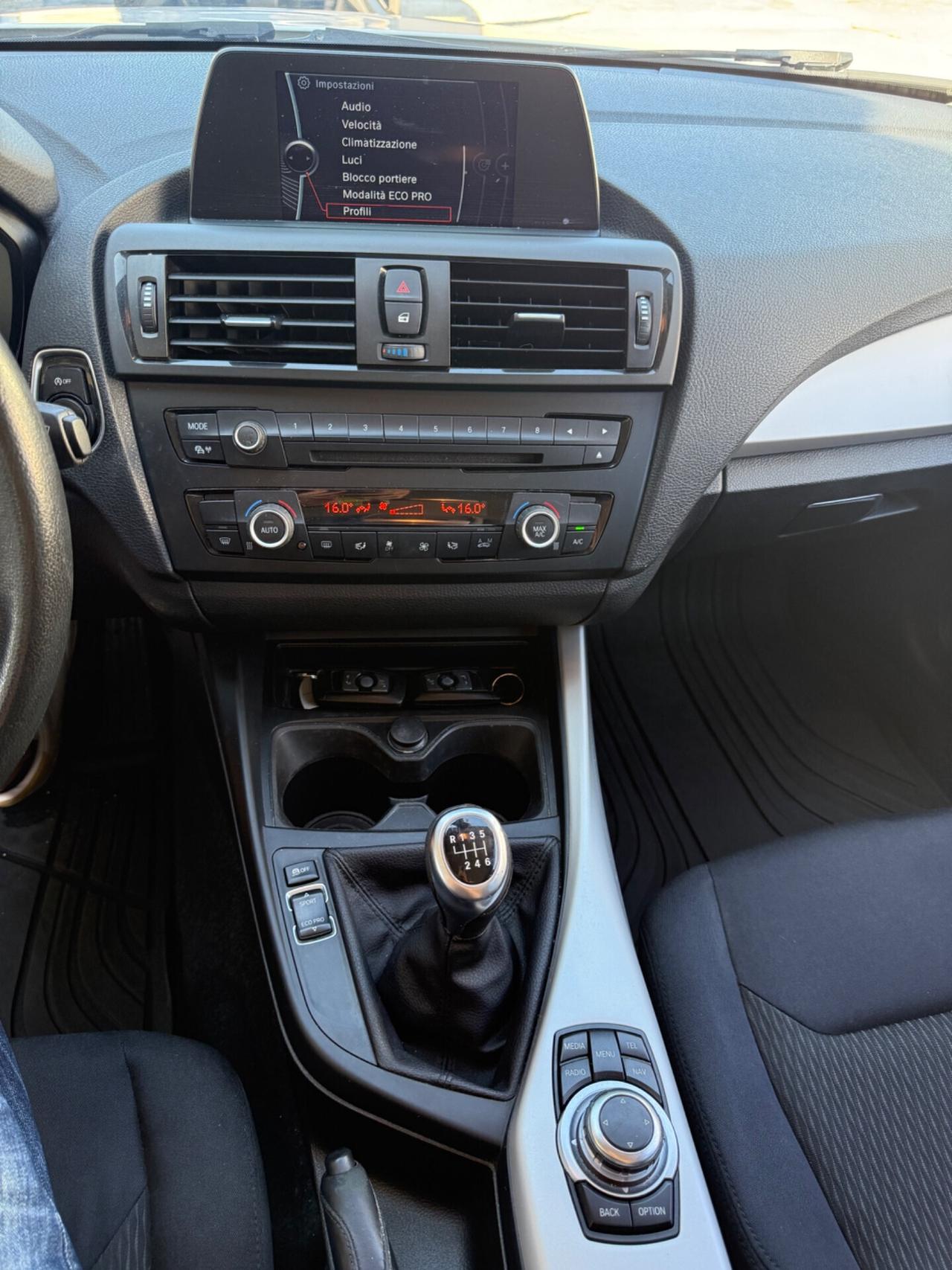 Bmw serie1 116d perfetta neopatentati tagliandata ufficiale