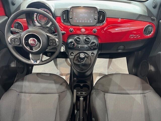 Fiat 500C 1.0 hybrid (Red) 70cv *CABRIO*13.000 KM*