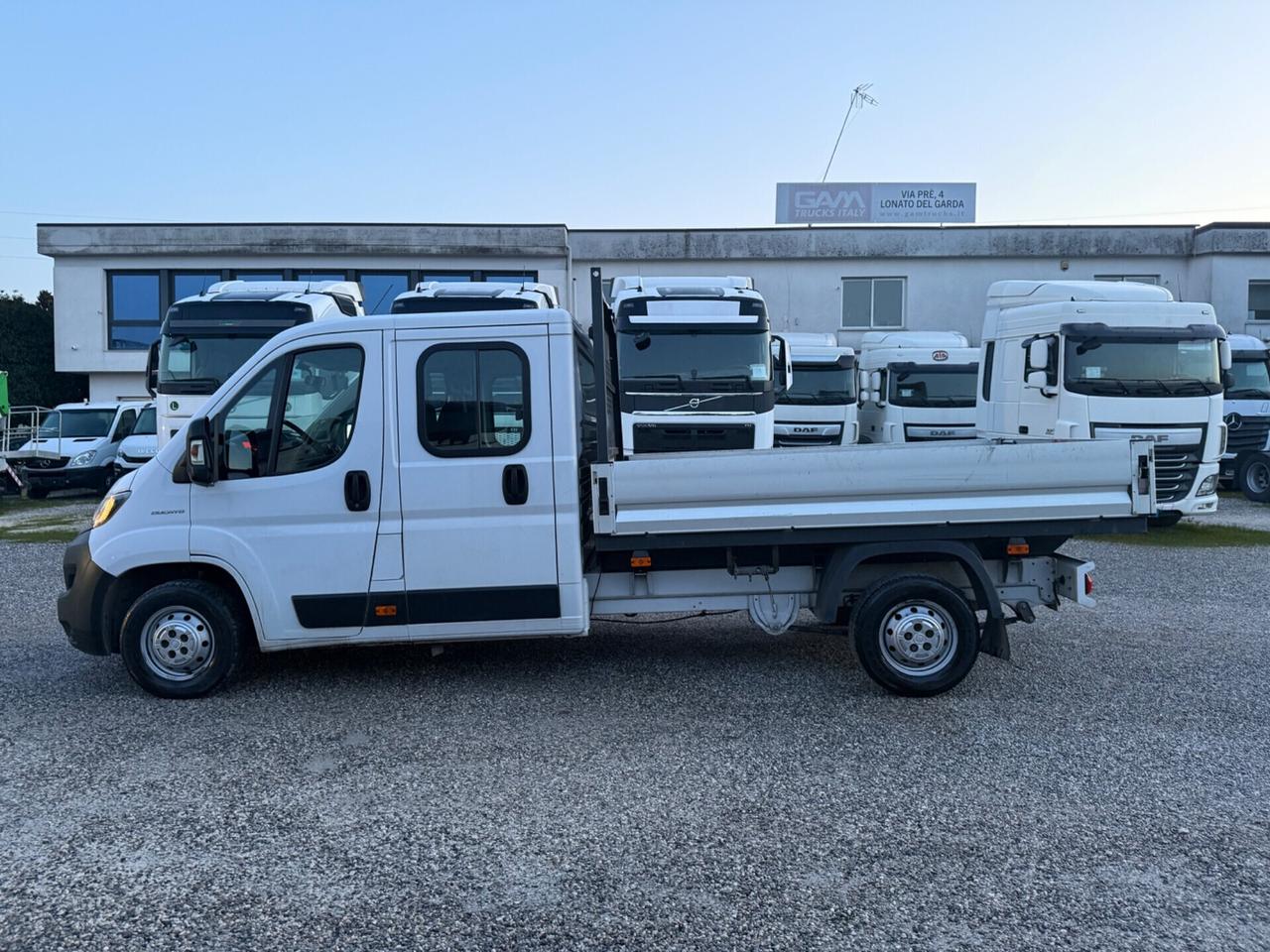 Fiat Ducato 2.3 DOKA 7 posti cassone fisso Euro6D