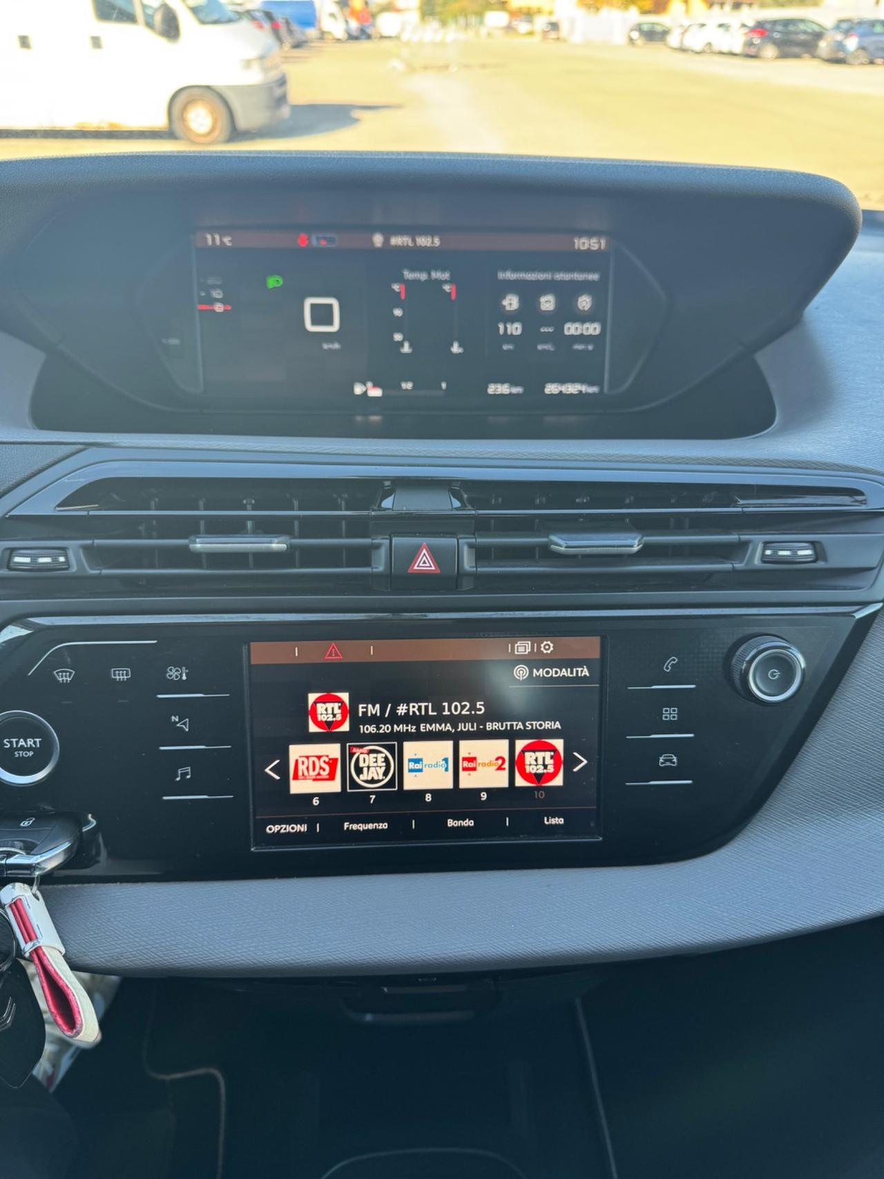 GRAND C 4 Space Tourer Blue HDI shine park 7 posti