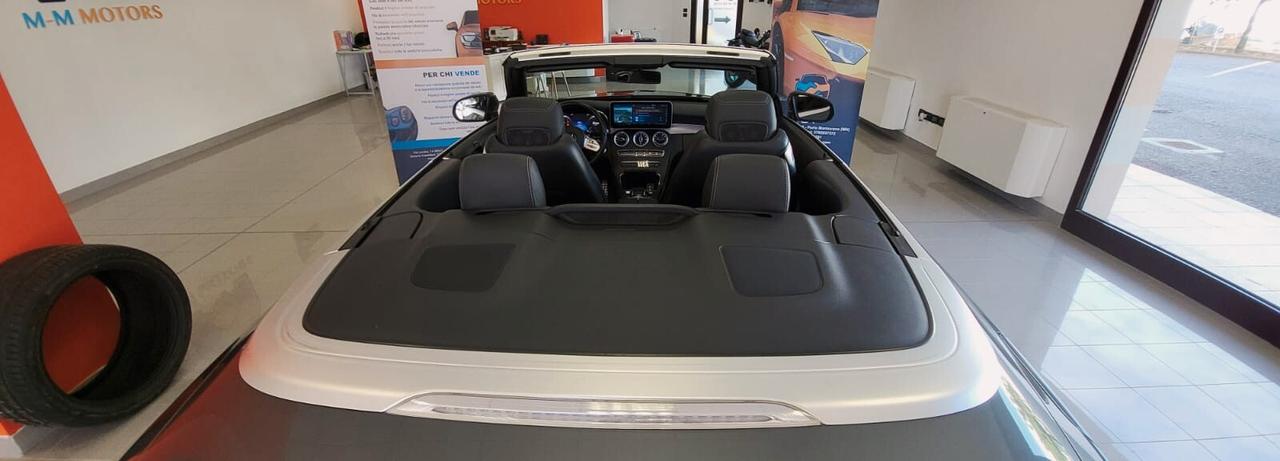 BELLISSIMA-IMPECCABILE-COME NUOVA-Mercedes-benz C 220 d Auto Cabrio Premium Plus.