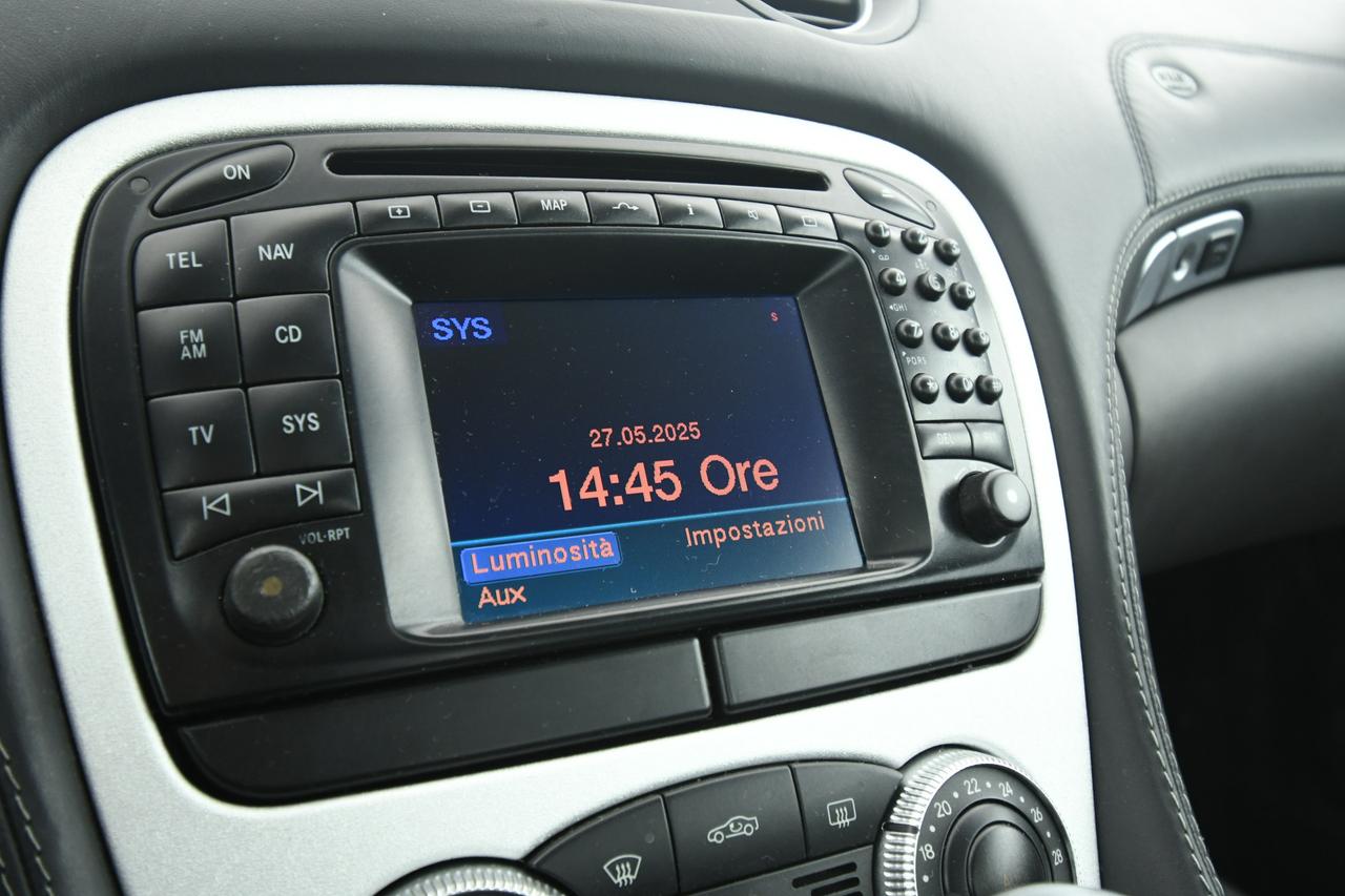 Mercedes-Benz SL 55 k AMG 500cv OTTIME COND.+BOSE SOUND SYSTEM+C18"+PELLE