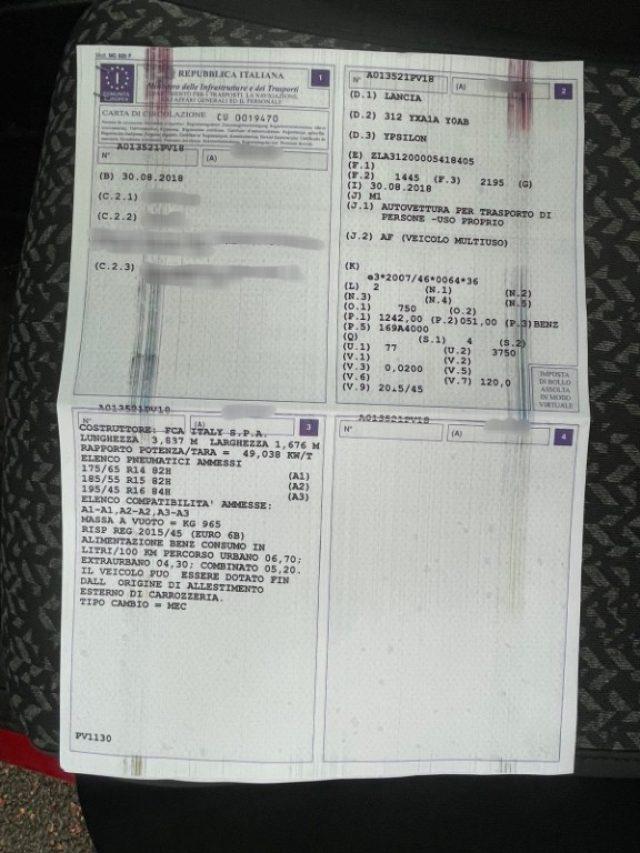 LANCIA Ypsilon 1.2 69 CV 5 porte Elefantino Blu