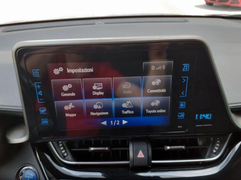 Toyota C-HR 1.8 Hybrid E-CVT GARANZIA-KM CERTIFIC-1°PROP