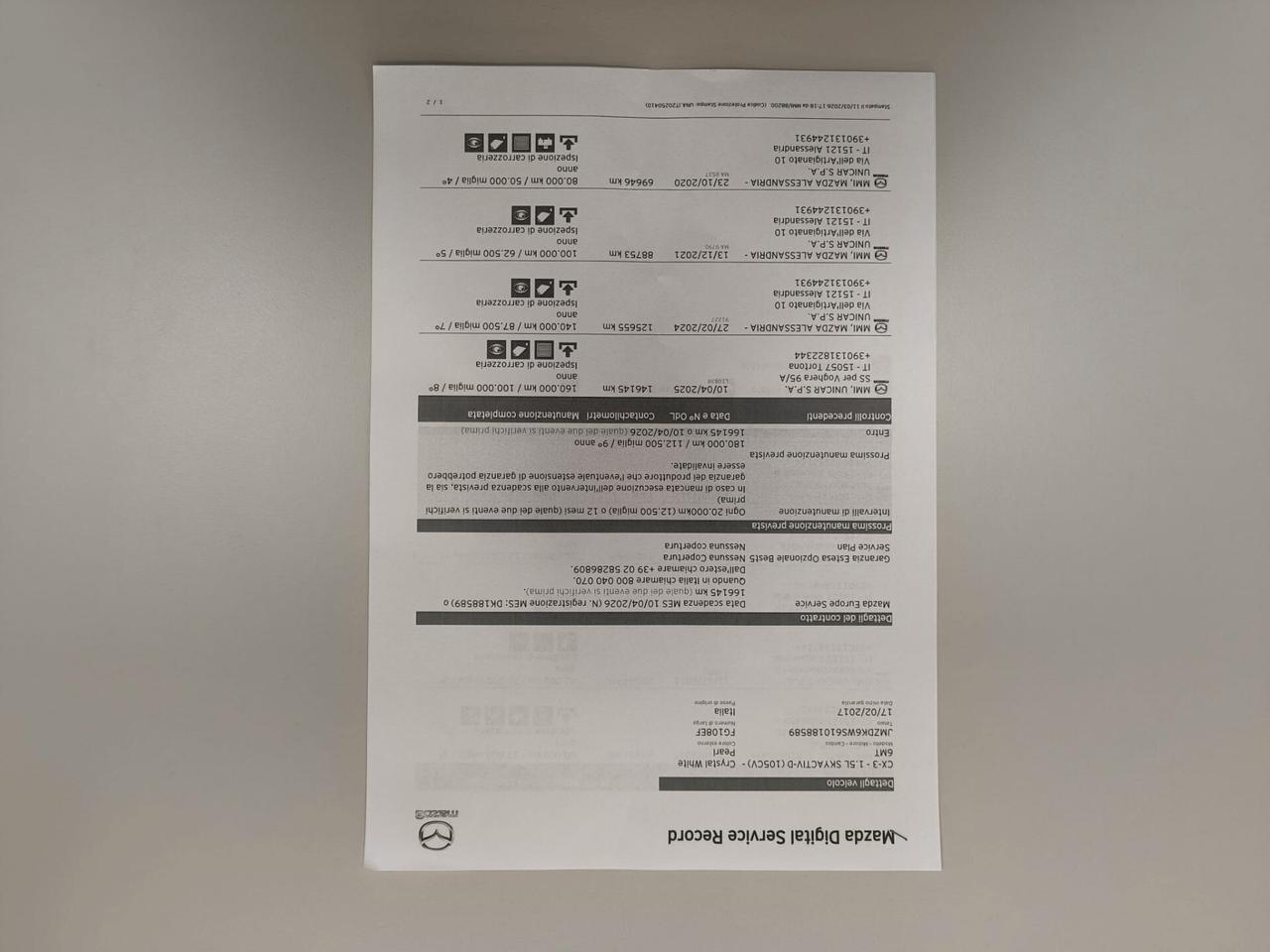 Mazda CX-3 1.5L Skyactiv-D Exceed *DOPPI CERCHI*TAGL. MAZDA*