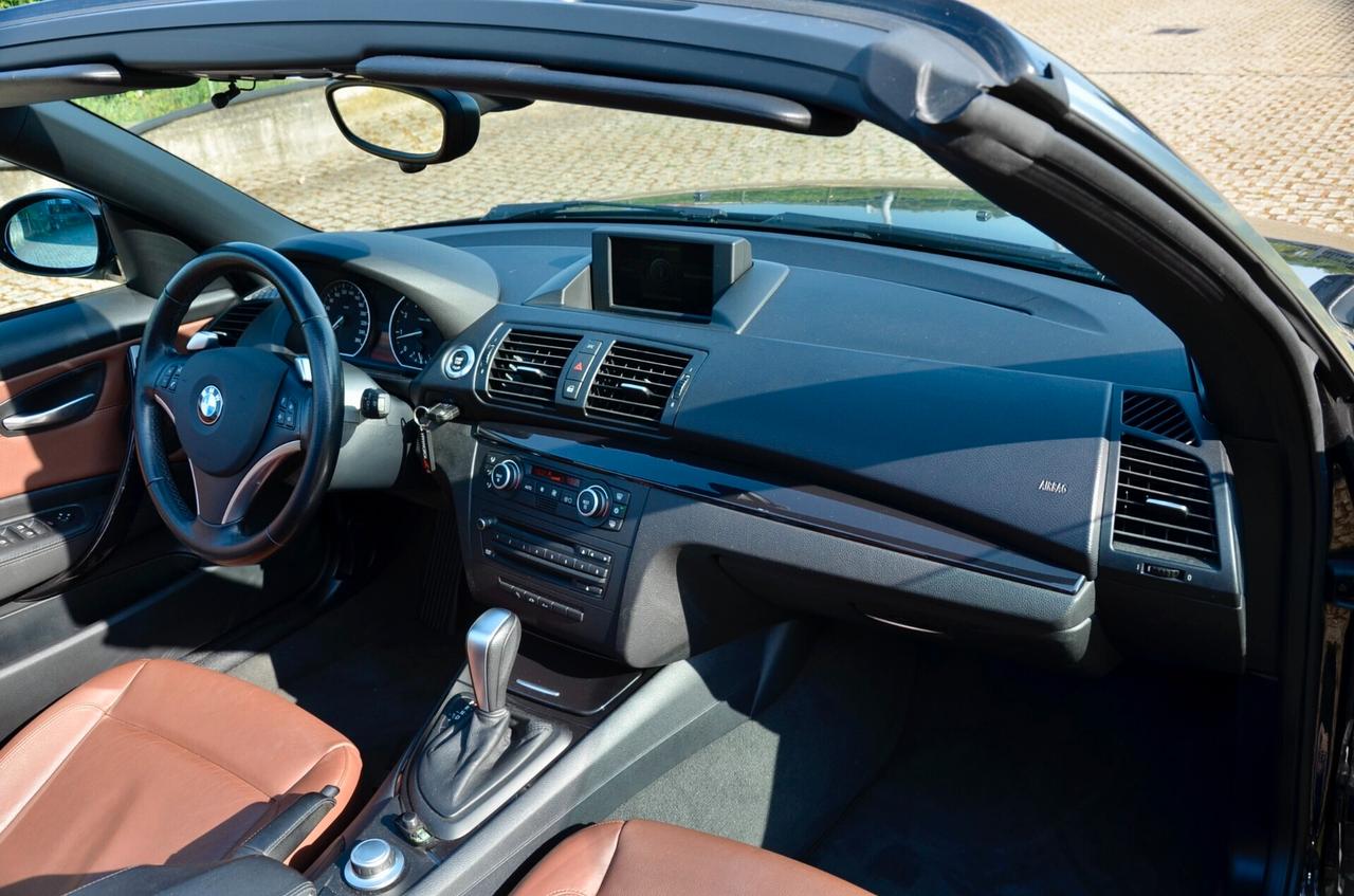 BMW 125i CABRIO FUTURA 218cv AUTO, UFF ITALIANA, BREMBO, 18", NAVI, PERMUTE