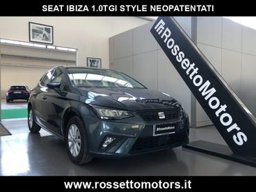 SEAT Ibiza 1.0 TGI Style NEOPATENTATI