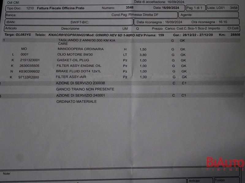 Kia Niro Niro 1.6 gdi hev Evolution dct6