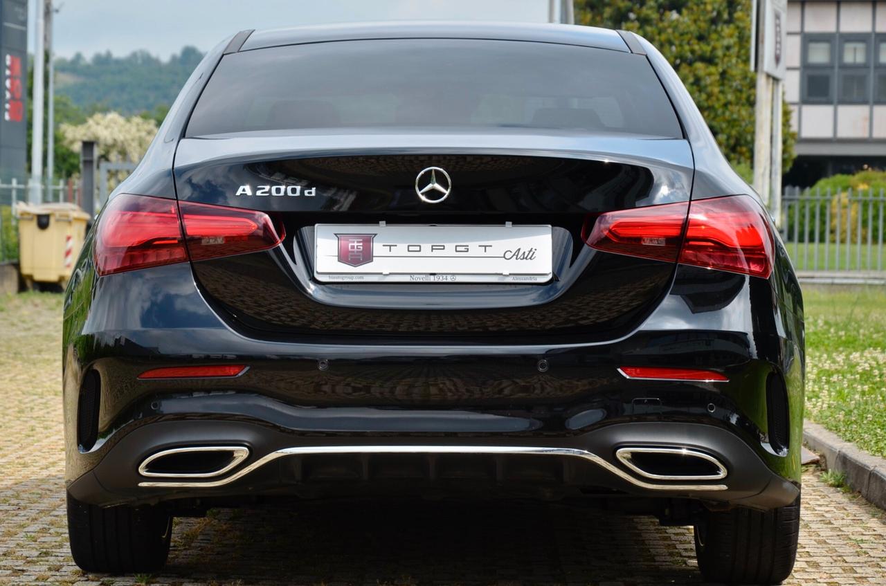 MERCEDES-BENZ A 200d SEDAN PREMIUM AMG 150cv AUTO, SERVICE UFF MERCEDES, UFF ITALIANA, UNICOPROP, EURO 6D, NAVI, RETROCAMERA, PERMUTE