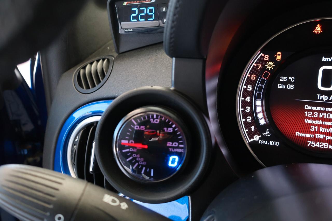 Abarth 595 1.4 Turbo T-Jet 160CV Pista, scarico