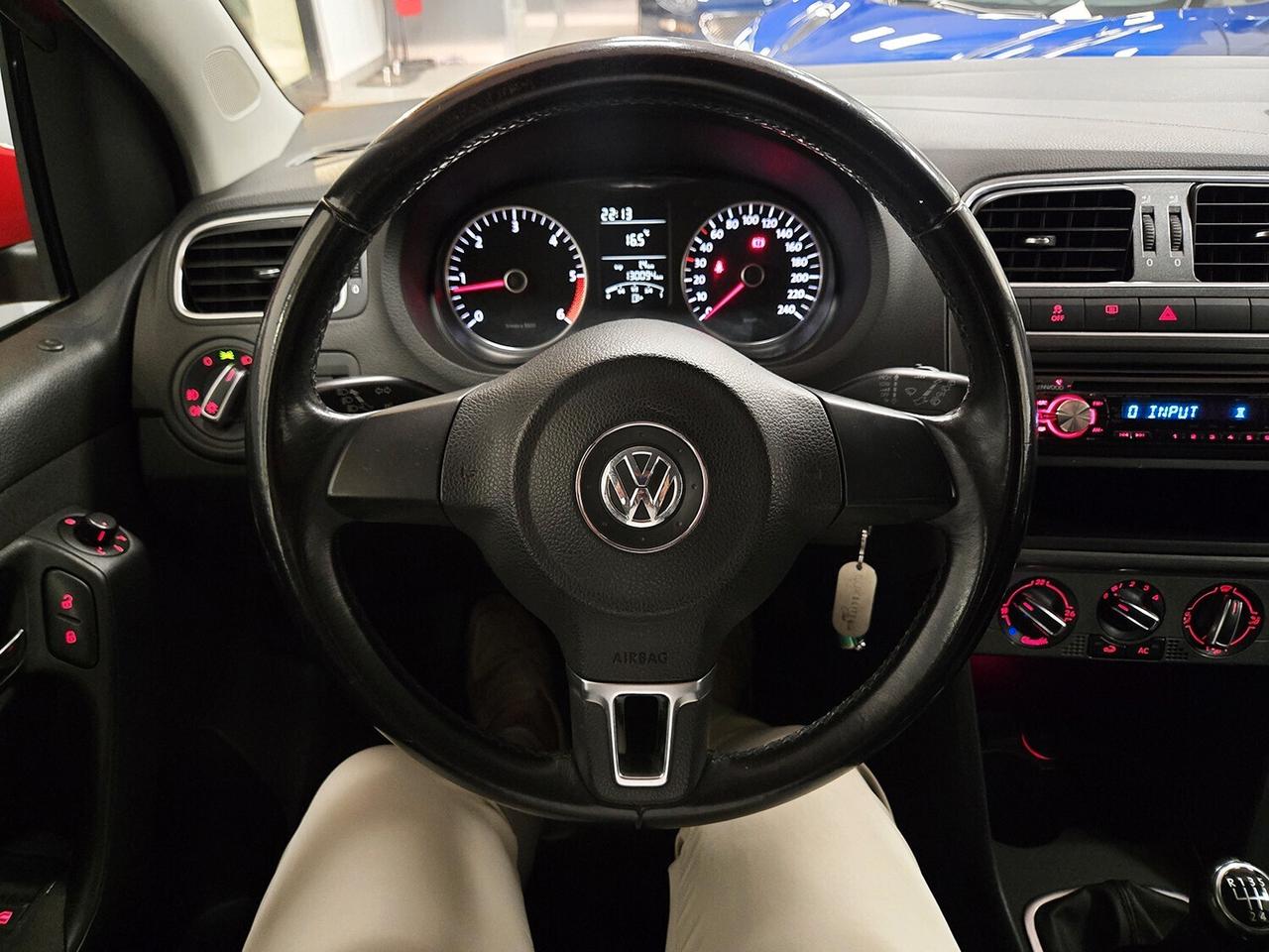 Volkswagen Polo 5p 1.6 OK NEOPATENTATI! BELLISSIMA! ROSSO FLESHROT