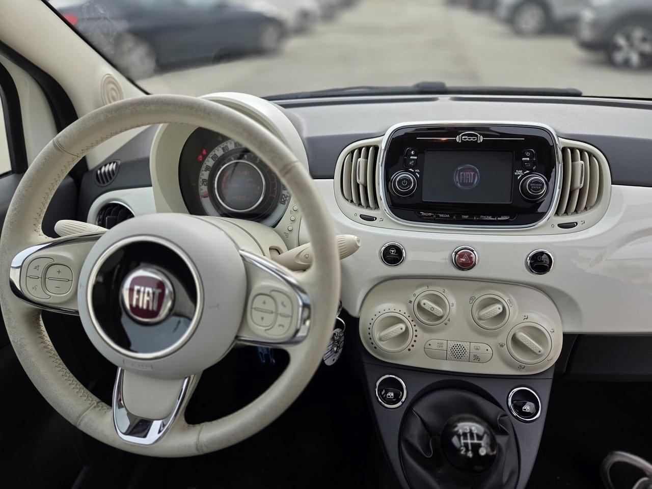 FIAT 500 1.2 69CV EASY POWER LOUNGE ANNO 2018