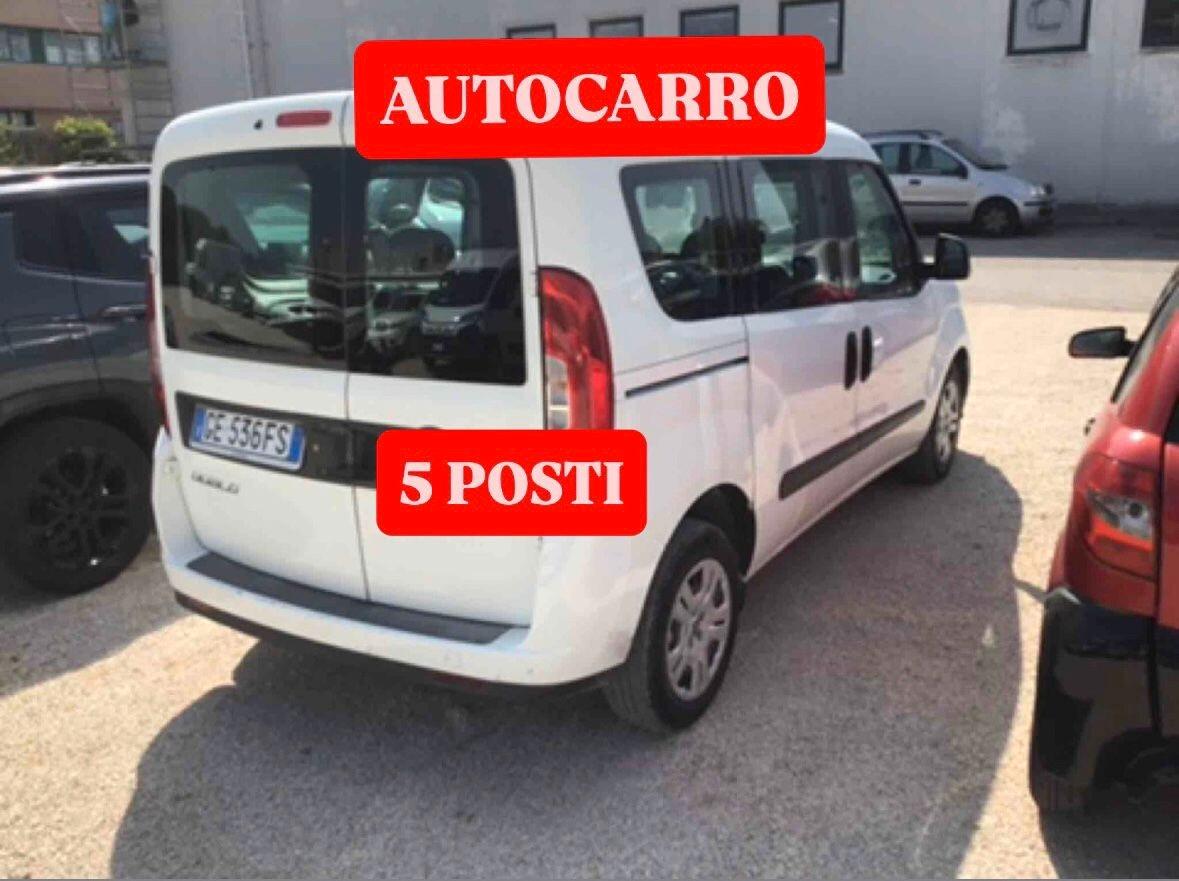 FIAT DOBLO' 1.6mjt 105cv AUTOCARRO 5 POSTI