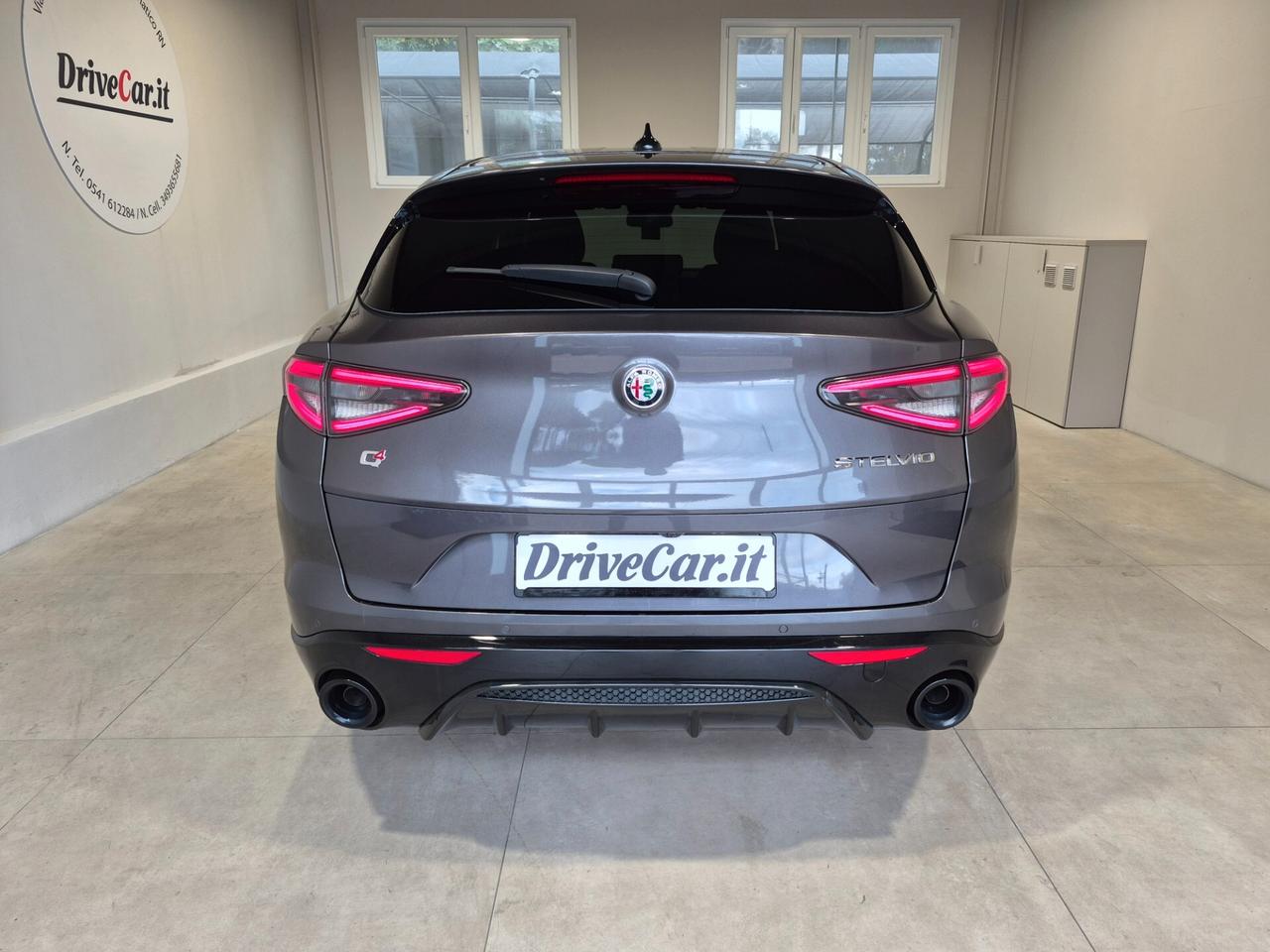 Alfa Romeo Stelvio VELOCE Q4 AT8 2.2 MTJ 210CV TOTAL BLACK C20"