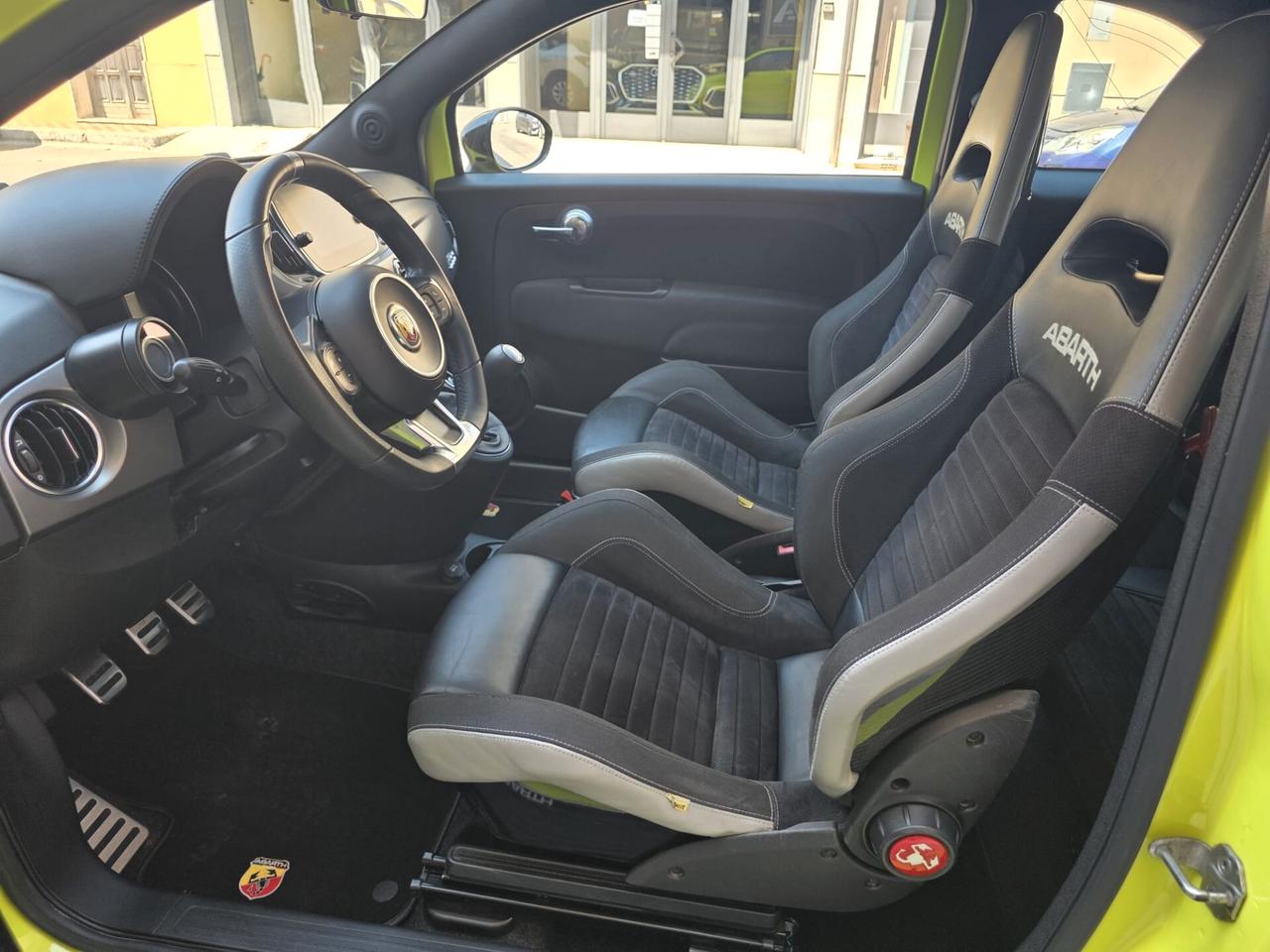 Abarth 595 1.4 Turbo T-Jet 160 CV 70° Anniversario+Sed.Sabelt+Scarichi Monza+Tetto..