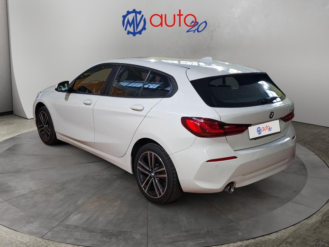 Bmw 116d Advantage modello 2020 Navi Tagliandata Bmw