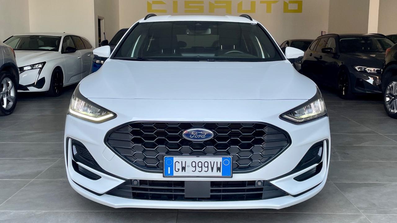 FORD FOCUS SW 1.5 ST-LINE 115 CV - FULL LED, CARPLAY, NEOPATENTATI