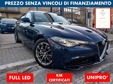 ALFA ROMEO GIULIA AT8 2.2 RESTYLING *PREZZO VERO* TAGLIANDO ALFA- KM CERTIFICATI